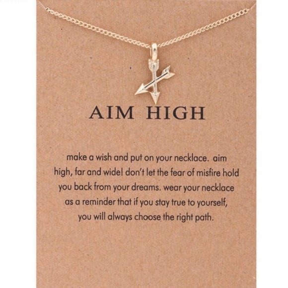 Jewelry - New Aim High Crossed Arrows Necklace